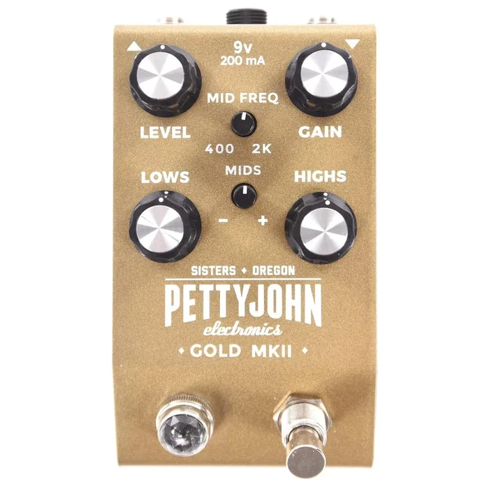 Pettyjohn Electronics GOLD MKII Full-Range Overdrive/Distortion