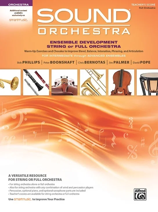 Phillips: Sound Orchestra: Ensemble Development Full Orchestra: Teacher Score (score, online resources included) ALFRED