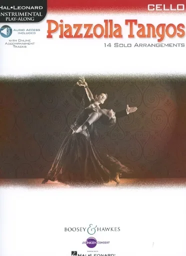 Piazzolla, Astor: Piazzolla Tangos (14 Solo Arrangements), with web access included (cello and web access)