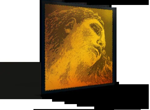 Pirastro Evah Pirazzi Gold Violin String Set with Gold G, Loop End E