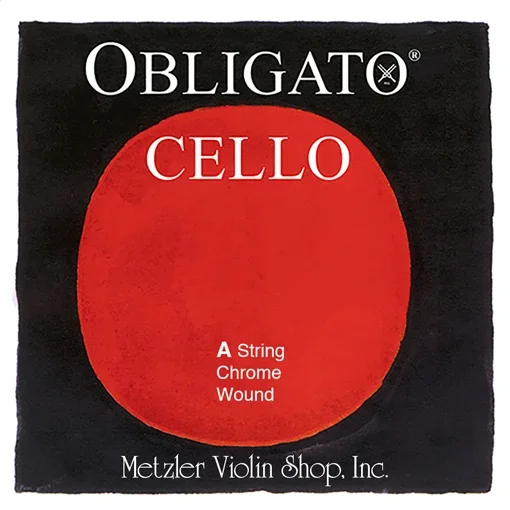 Pirastro OBLIGATO cello A string, steel/chrome medium