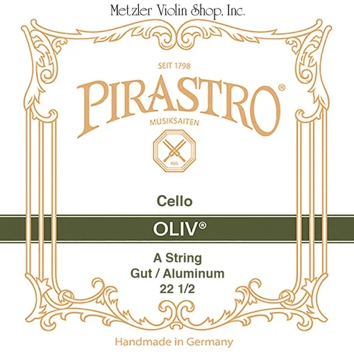 Pirastro OLIV cello A string, gut/aluminum, medium (22 1/2)