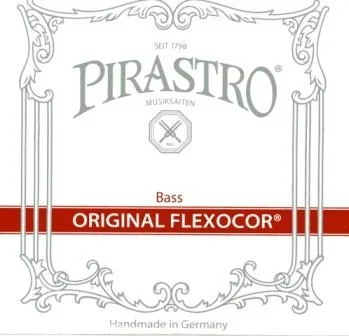 Pirastro Original Flexocor Bass Ext. E String, Orchestra Tuning