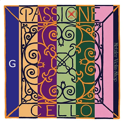 Pirastro PASSIONE cello G string, gut/chrome-steel, medium