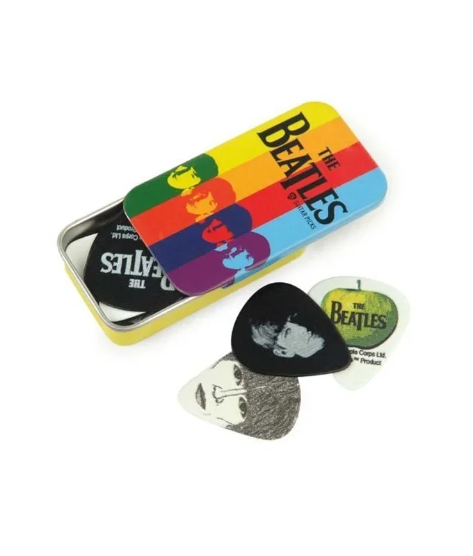 Planet Waves Beatles Stripes Signature Guitar Pick Tin – 15 picks