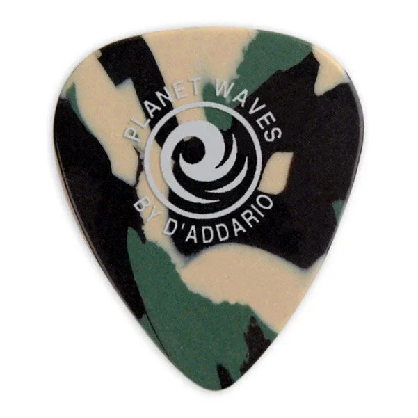 Planet Waves Camouflage Standard Heavy Gauge 1CCF7 Guitar Pick