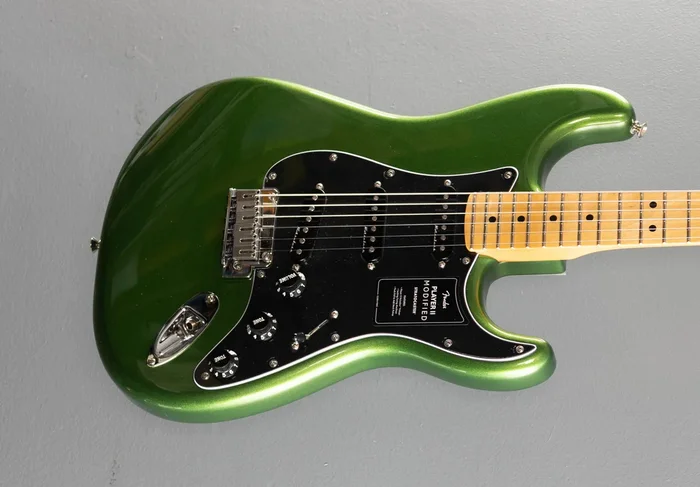 Player II Modified Stratocaster – Harvest Green Metallic