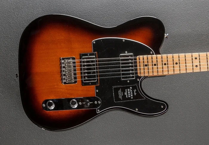 Player II Telecaster HH – 3 Color Sunburst w/Maple