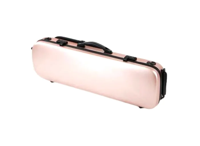Polycarbonate Adjustable Oblong Viola Case – Rose Gold