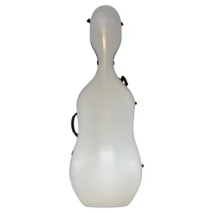 Polycarbonate Cello Case – White Grid