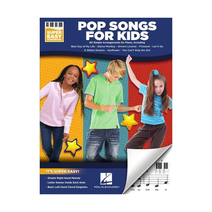 Pop Songs for Kids – Super Easy Songbook