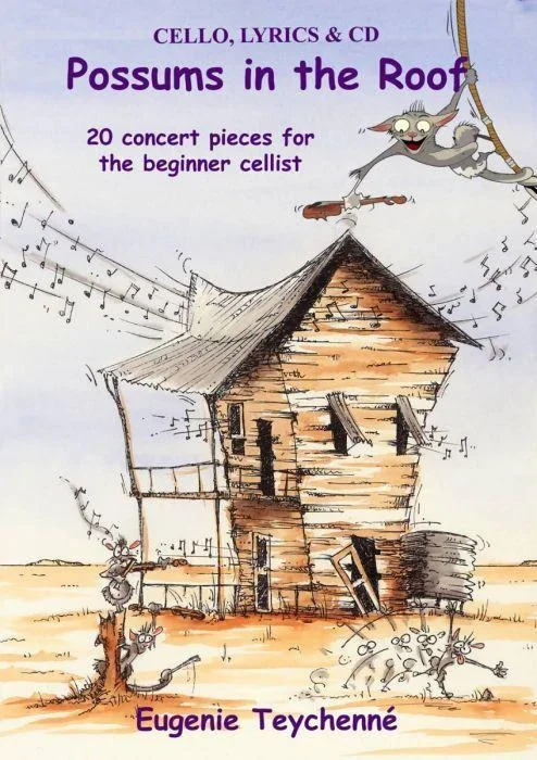 Possums in the Roof for Cello with CD