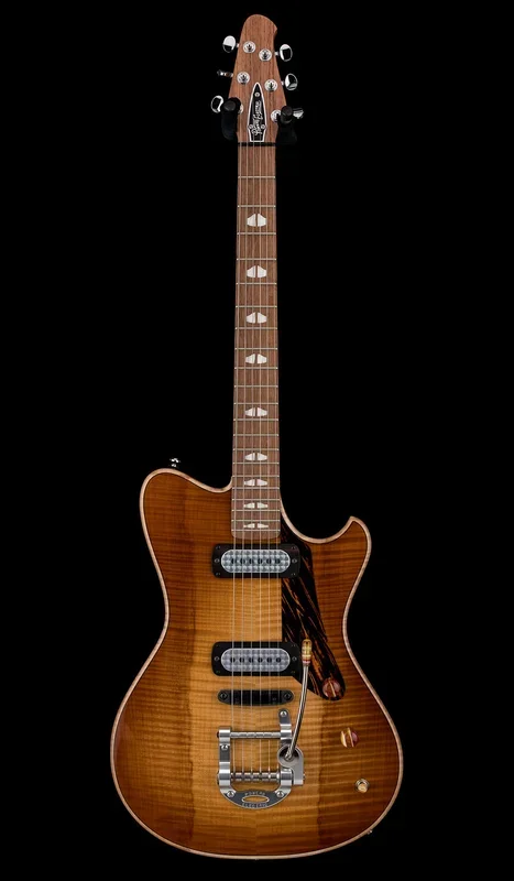 Powers Electric A-Type Select Flame Top #17 FF42 – Wild Honey Burst #B235