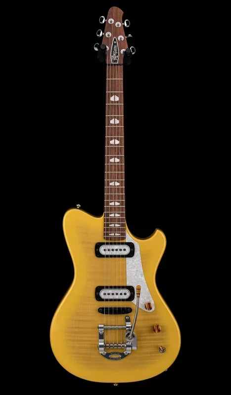 Powers Electric A-Type Select PF42 – Saffron Yellow Metallic Ghost Flame #B303