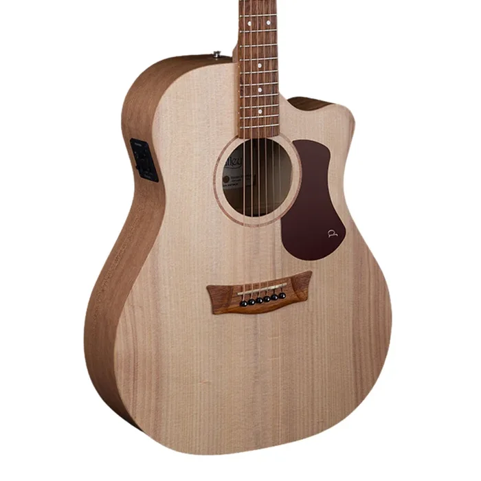 Pratley Entertainer OM Cutaway Solid Qld Maple Back and Sides – Solid Bunya Top