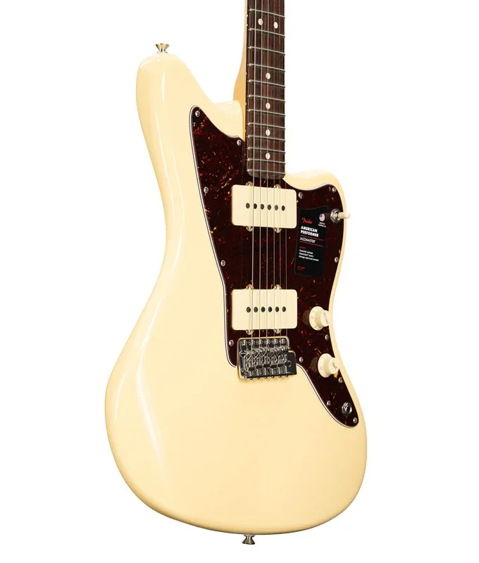 Pre-Owned Fender American Performer Jazzmaster Rosewood Fingerboard Electric Guitar – Vintage White | Used