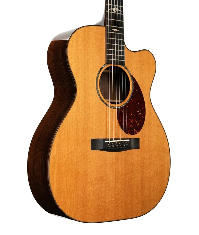 Pre-Owned Huss & Dalton OM-C Acoustic/Electric Guitar w/ Original Hardshell Case