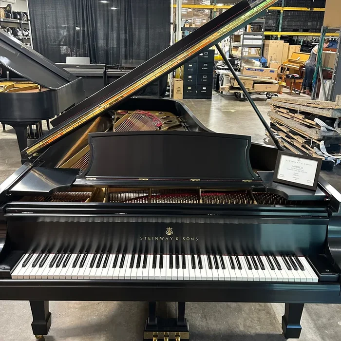 Pre-Owned Steinway & Sons Model D 8′ 11 3/4″ Ebony Satin Concert Grand Piano