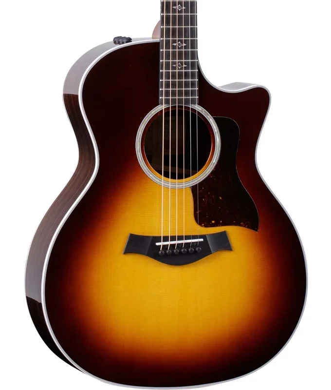 Pre Owned Taylor 414ce-R Grand Auditorium Spruce/Rosewood – Tobacco Sunburst Top