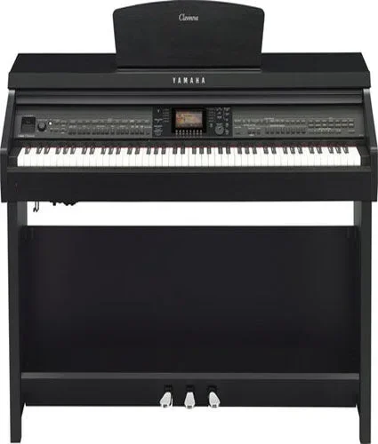 Pre-Owned Yamaha Clavinova CVP-701 Ensemble Digital Piano w/ Bench – Black Walnut
