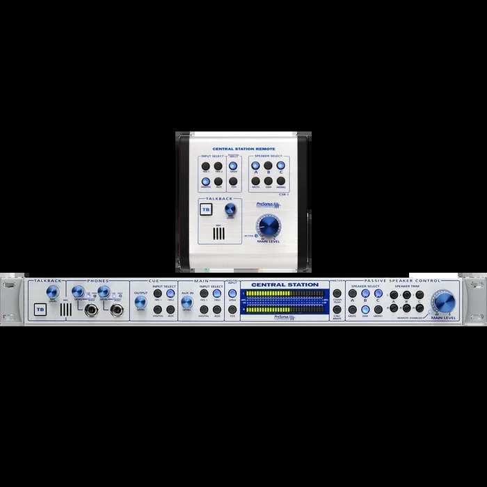 Presonus Central Station Plus Studio Monitoring Interface w/ CSR-1 Remote
