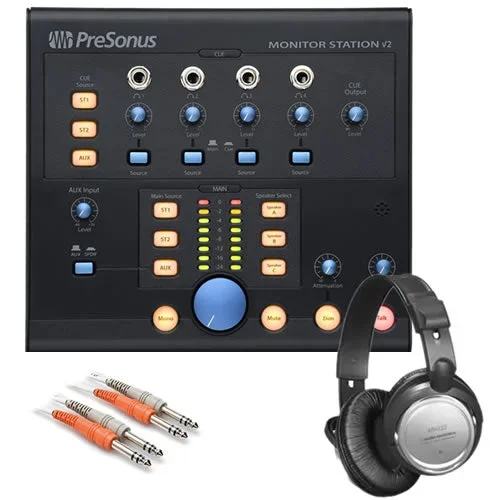 PreSonus Monitor Station V2 Studio Control Center BONUS PAK