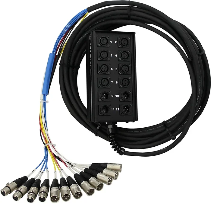 ProCo SMA Series 8×4 Snake, XLR Returns – 25’