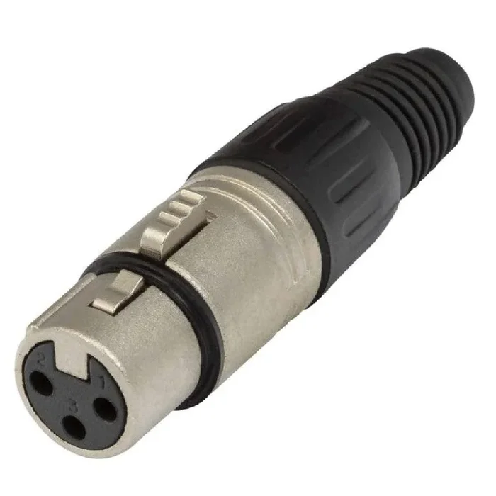 Proel XLR3FV 3 Pole XLR Cable Mount Female Socket