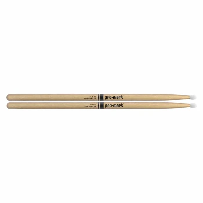 Promark American Hickory 5B Nylon Tip Drum Sticks