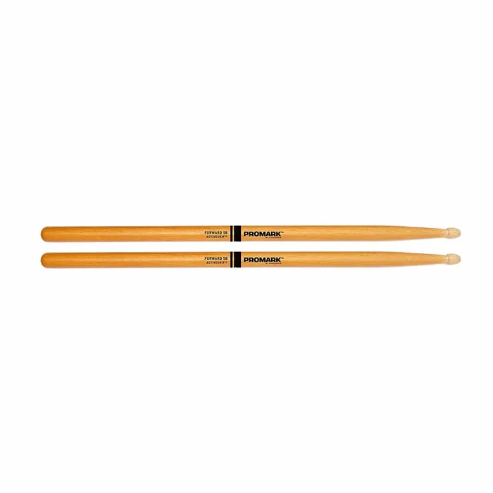 Promark Forward 5B ActiveGrip Clear Wood Tip Drum Sticks