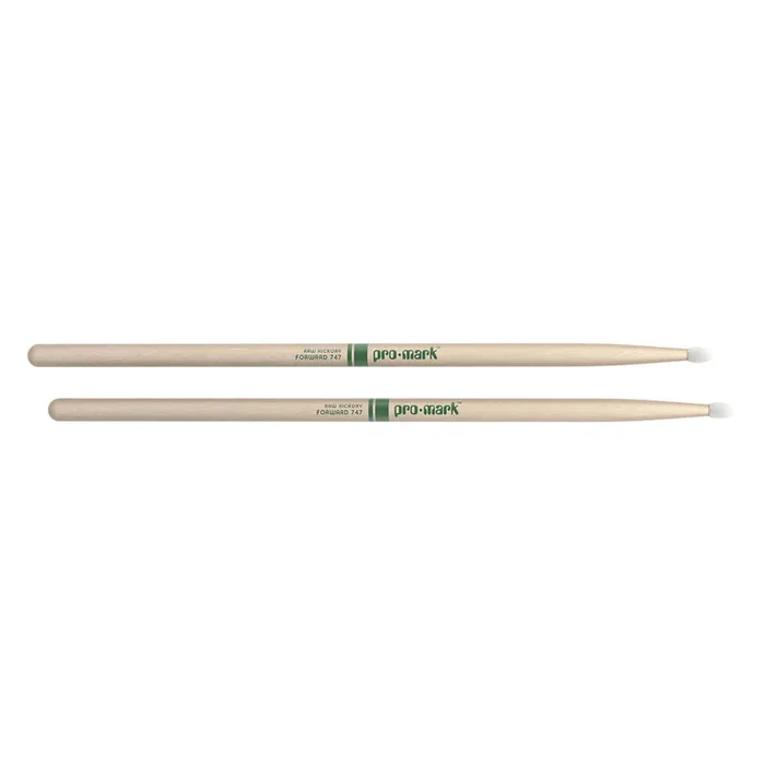 ProMark Hickory 747 The Natural Nylon Tip Drum Stick