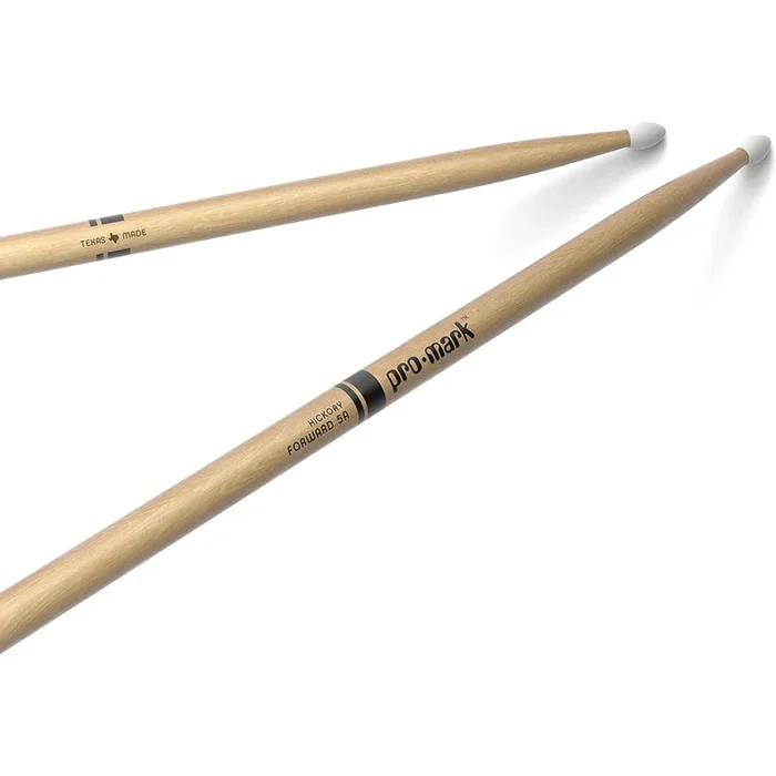 Promark TX5AN 5A Nylon Tip Hickory Drumsticks