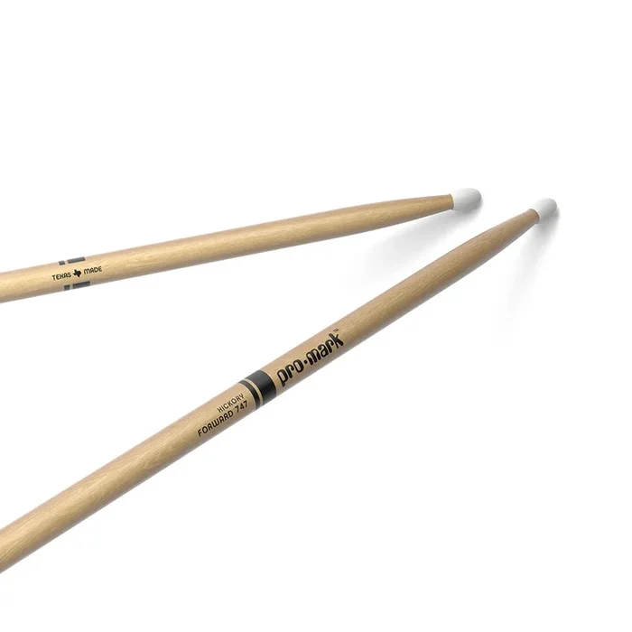 ProMark TX747N Hickory 5A Nylon Tip 747 Drumstick