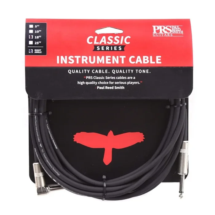 PRS 18′ Classic Instrument Cable Straight/Angle