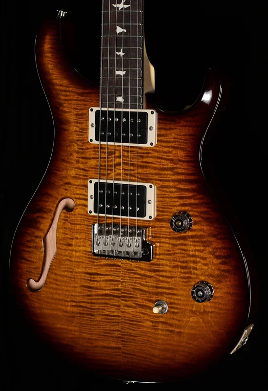 PRS CE 24 Semi Hollow Black Amber (988)