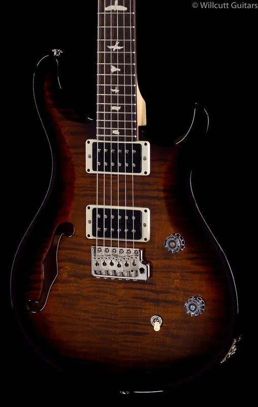 PRS CE24 Semi-Hollow Burnt Amber Burst