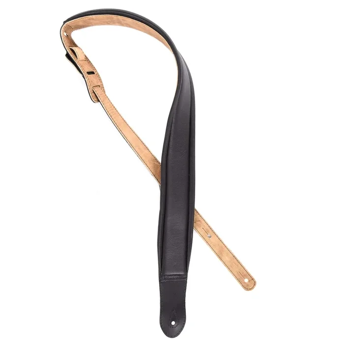 PRS Padded Leather Signature Strap Sandstone/Black