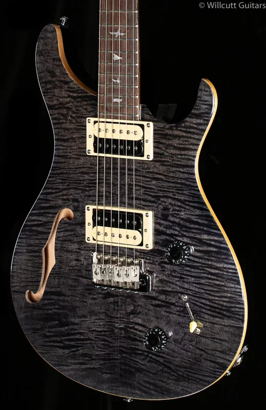 PRS SE Custom 22 Semi-Hollow Grey Black (885)