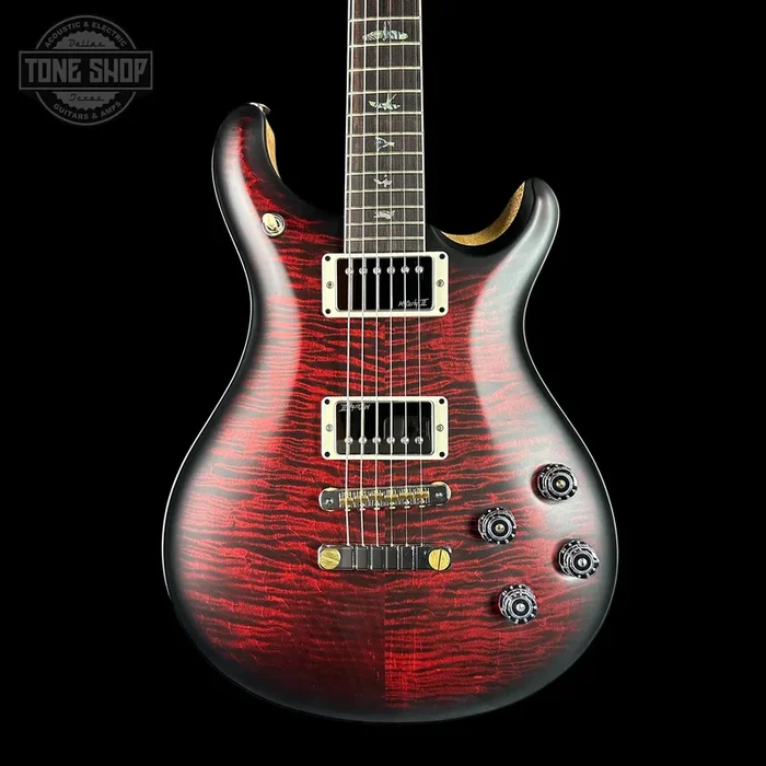 PRS Wood Library McCarty 594 Korina Fire Red Smokeburst Satin RW neck w/case 0414076