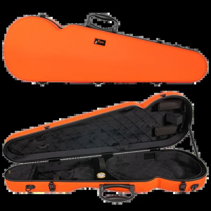 RAAN Shaped Violin Case Orange 1/4-1/2