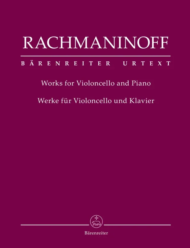 Rachmaninoff, S.: Works for Cello and Piano | Metzler Violins