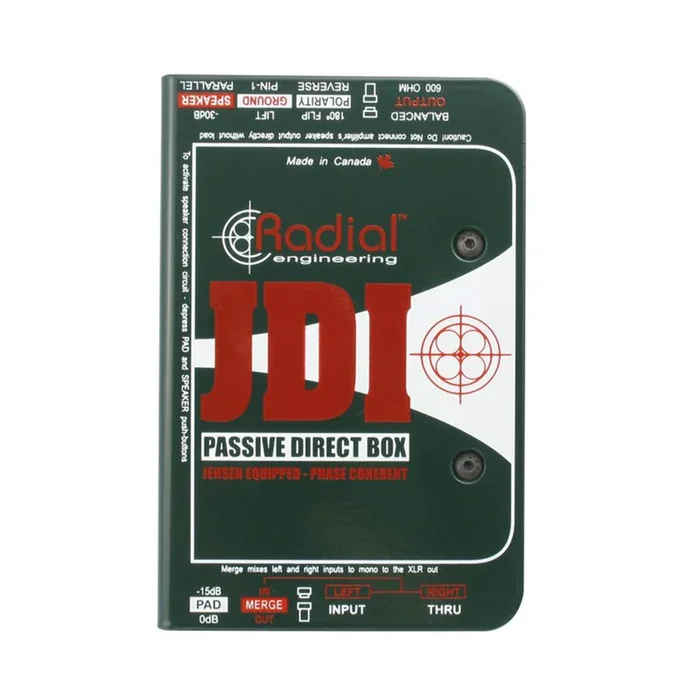 Radial JDI – Passive Single Channel DI with Jensen Transformer