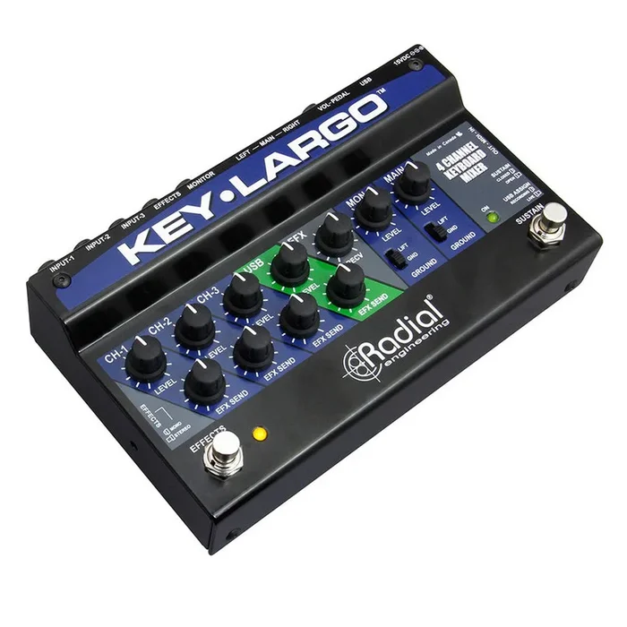 Radial Key-Largo Keyboard Mixer and Performance Pedal