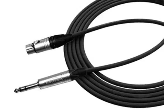 Rapco NBLC-10FS XLR Female to TRS 10ft