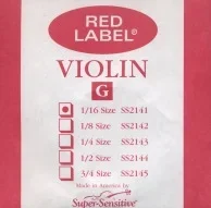 Red Label violin G 1/16