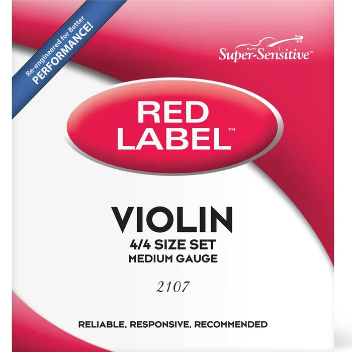 Red Label Violin Set 4/4-1/8 Size