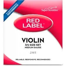 Red Label Violin String Set Medium 4/4