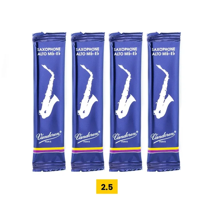 Reeds+ Eb Alto Saxophone Subscription – Vandoren Traditional – Strength: 2.5