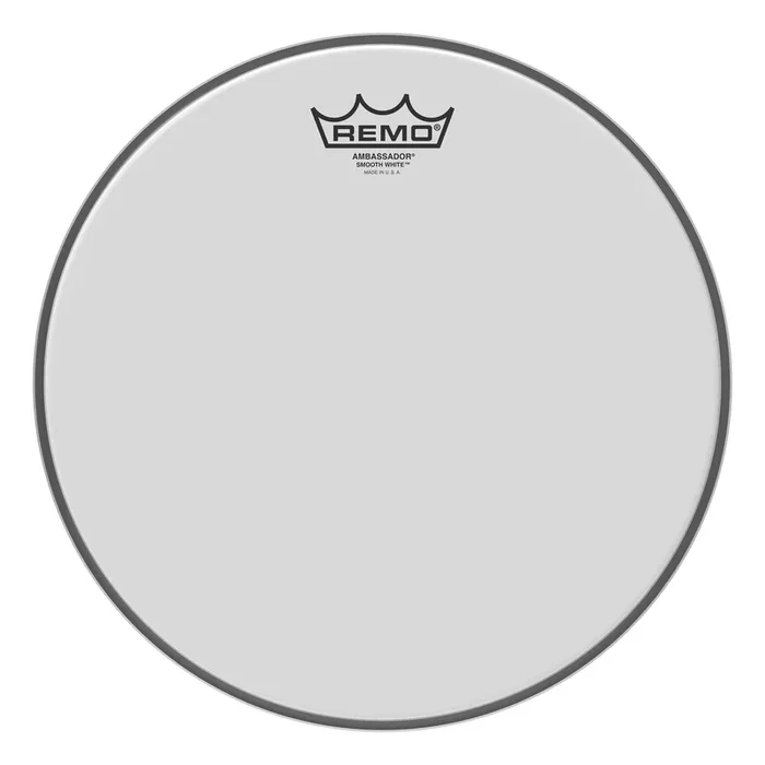 Remo 12″ Ambassador Smooth White Drumhead