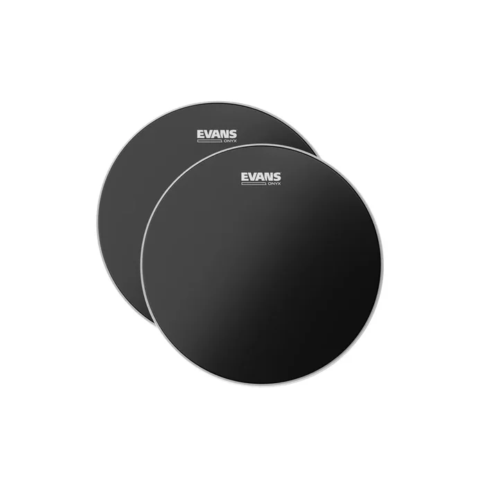Remo 12″ Emperor Ebony Drumhead (2 Pack Bundle)